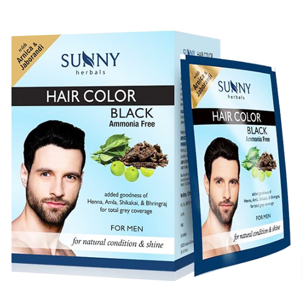 Sunny Hair Color Black Men