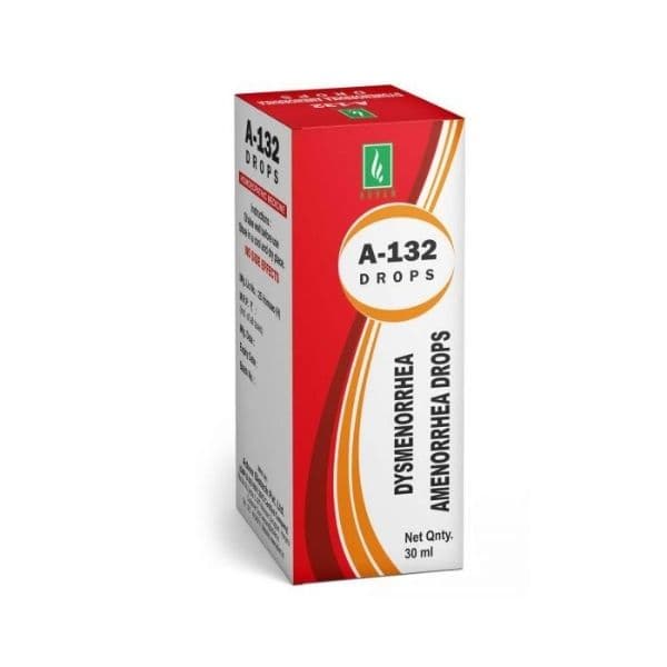 A 132 Dysmenorrhoea Amenorrhoea Drops