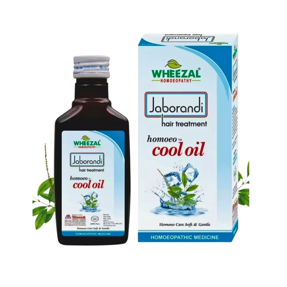 WHEEZAL JABORANDI HAIR TREATMENT OIL(HOMOEO COOL)