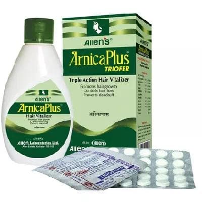 ARNICA PLUS (HAIR VITALIZER 100 ML+ TRIOFER 50 TAB 100 ML ALLENKOL