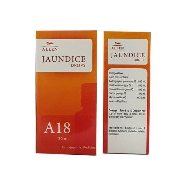 ALLEN A18 JAUNDICE 30 ML ALLENHYD