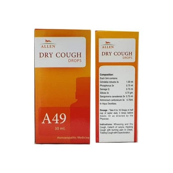 Allen A49 Dry Cough Drops