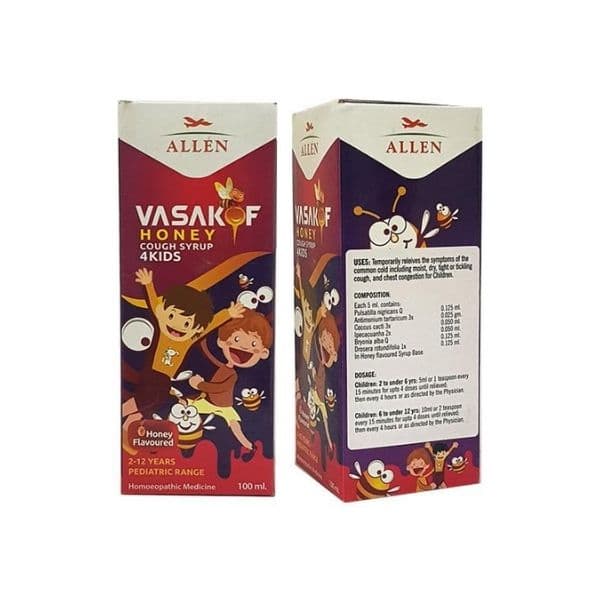 Vasakof Honey Cough Syrup