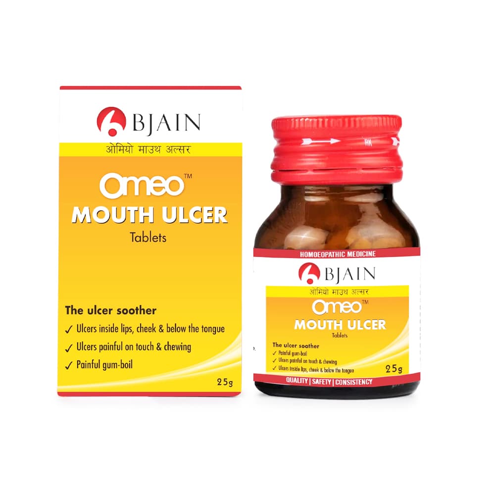BJain Omeo Mouth Ulcer Tablets 1