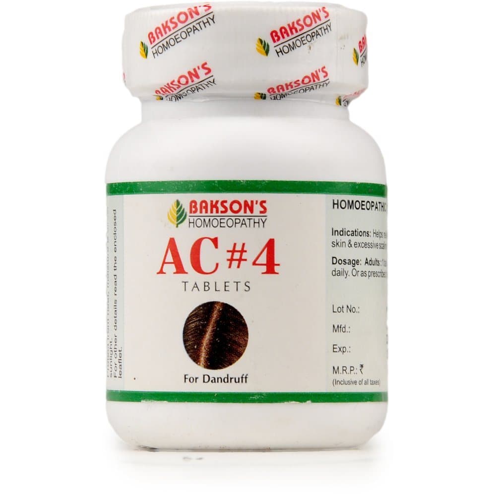 Bakson Ac 4 Tablet ( Dandruff )