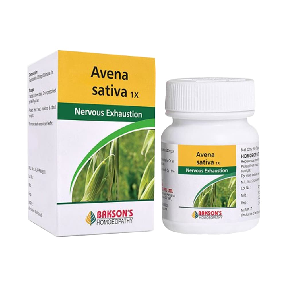 Avena Sativa Tablet 1