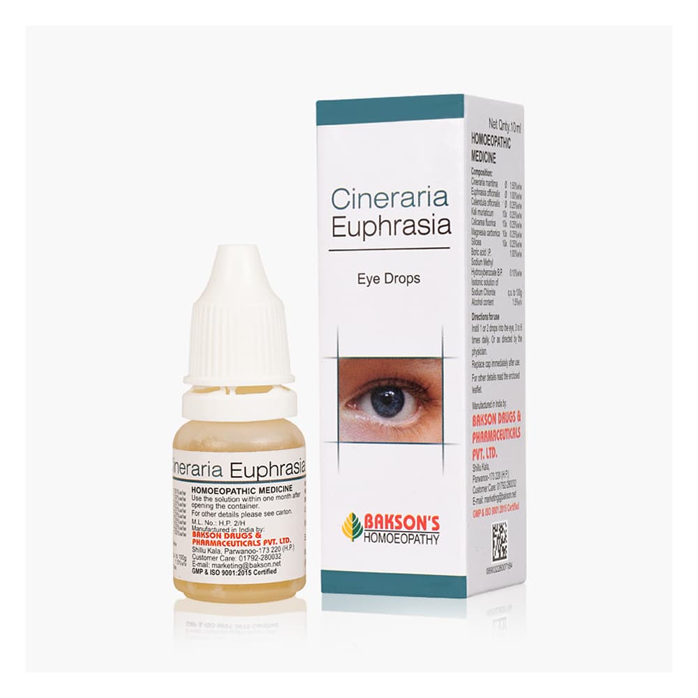 CINERARIA EUPHRASIA EYE DROPS