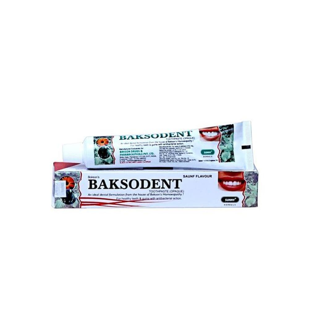 Baksodent Toothpaste Saunf Flavour