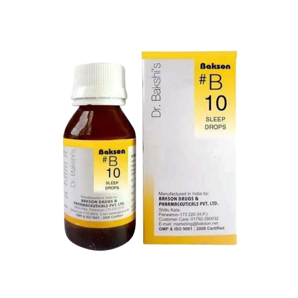 Dr Bakshis B Drop 10 Sleep