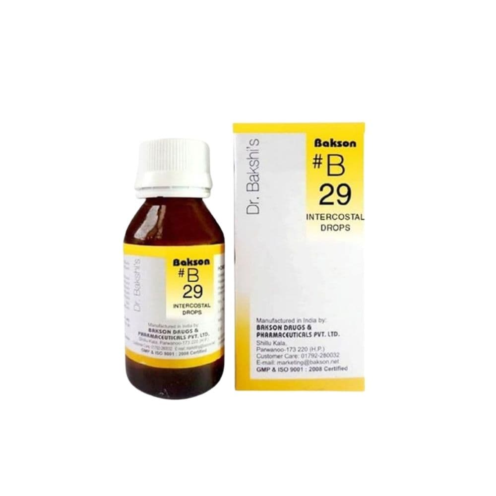 Dr Bakshis B Drop 29 Intercostal