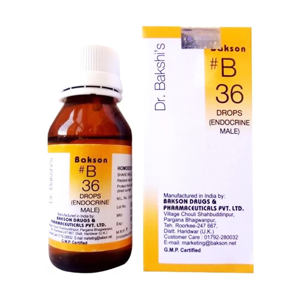 Dr Bakshis B Drop 36 Endocrine [Males]