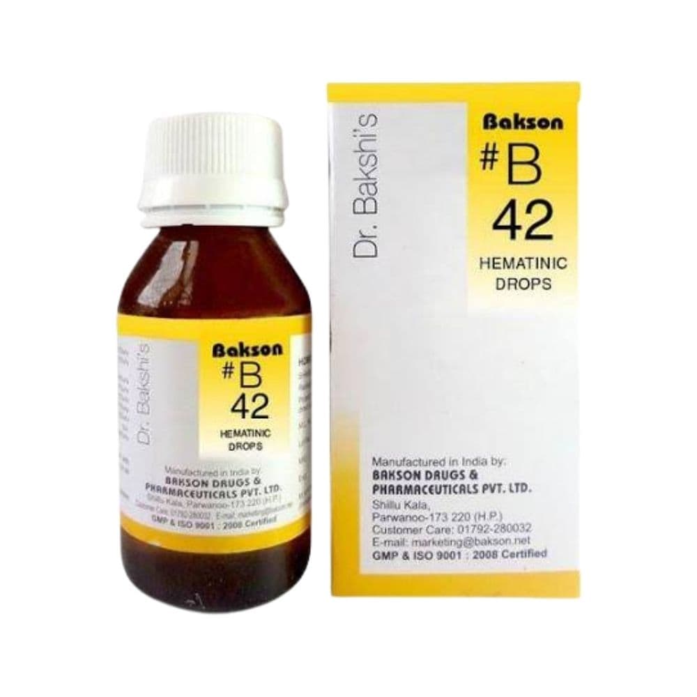 Dr Bakshis B Drop 42 Hematinic