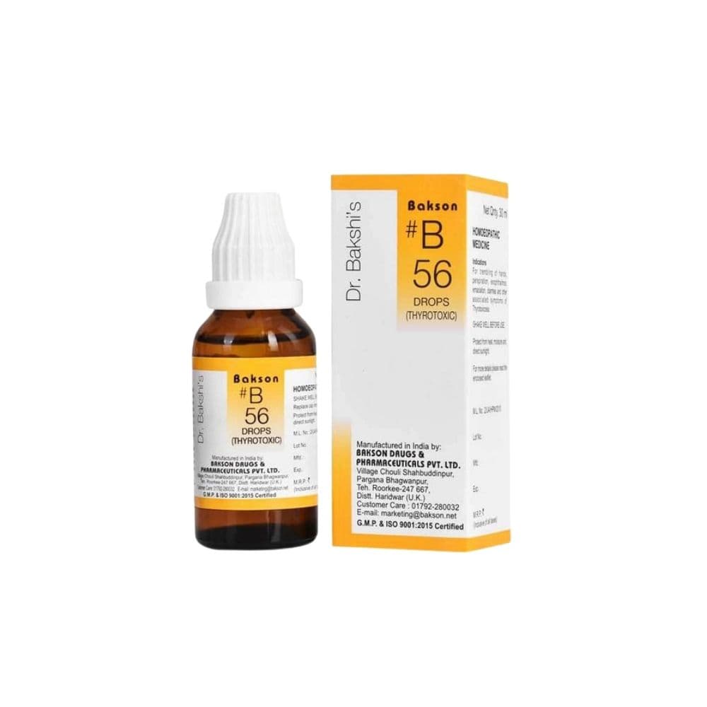 Dr Bakshis B Drop 56 Thyrotoxic