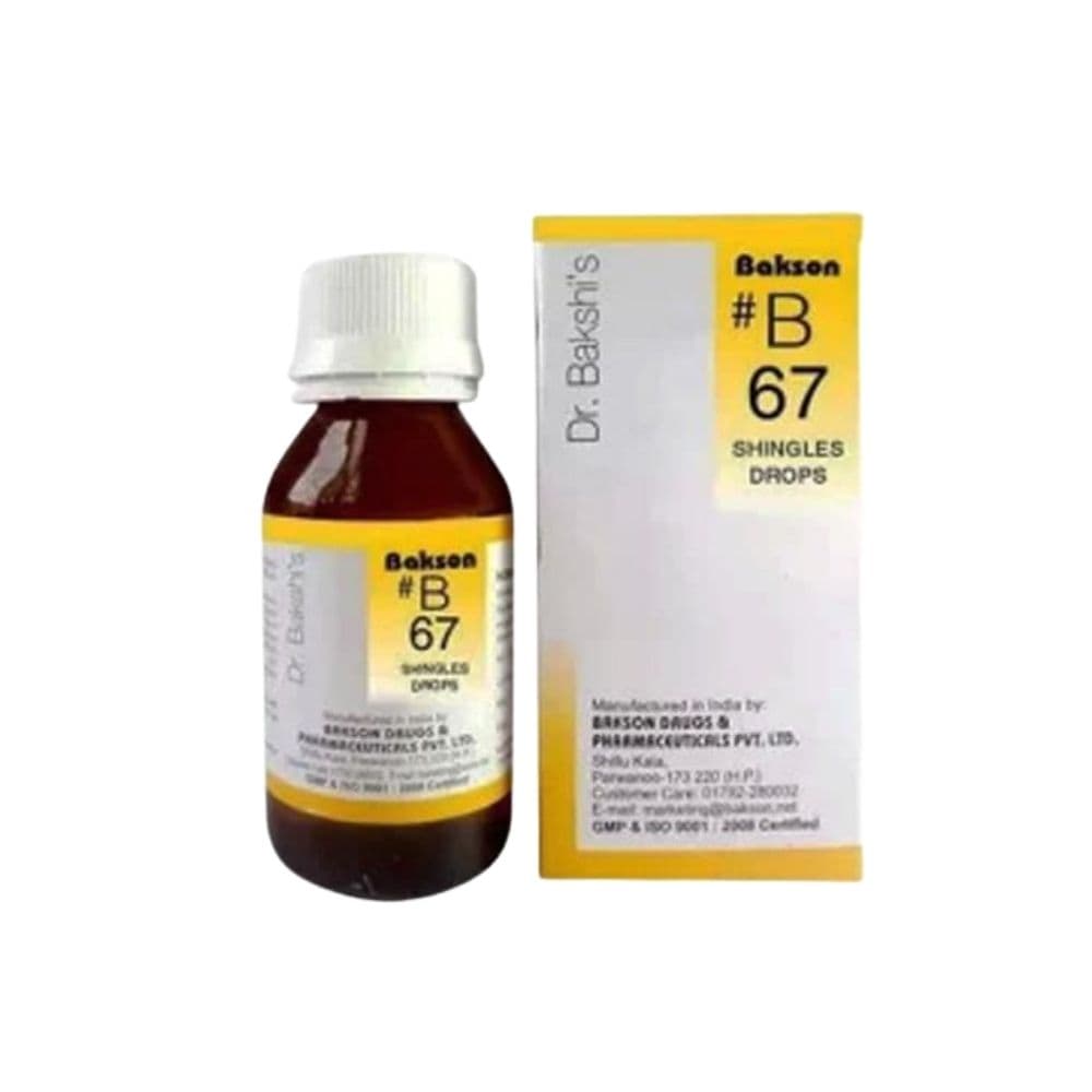 Dr Bakshis B Drop 67 Shingles