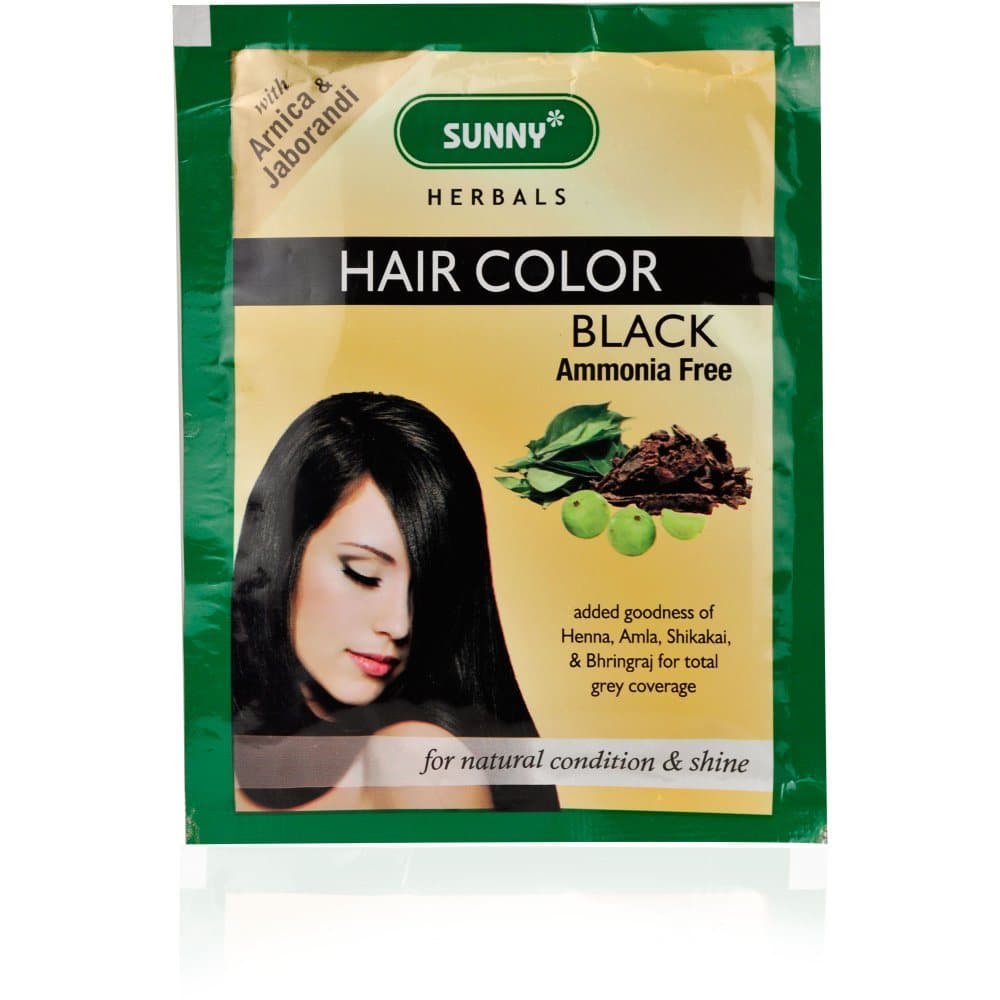 Sunny Hair Color Black