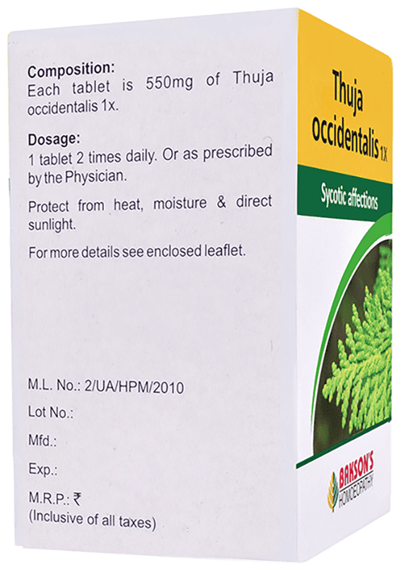 Thuja Occidenatalis Tablet 3