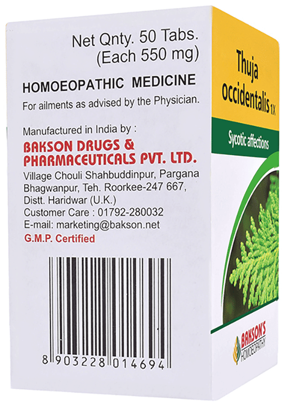 Thuja Occidenatalis Tablet 4