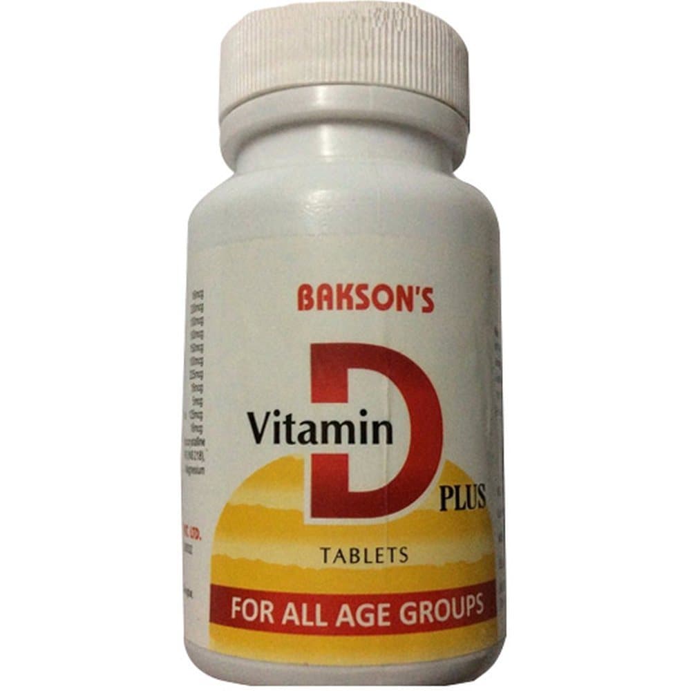 BAKSON VITAMIN D PLUS 50 CAPSULES 1