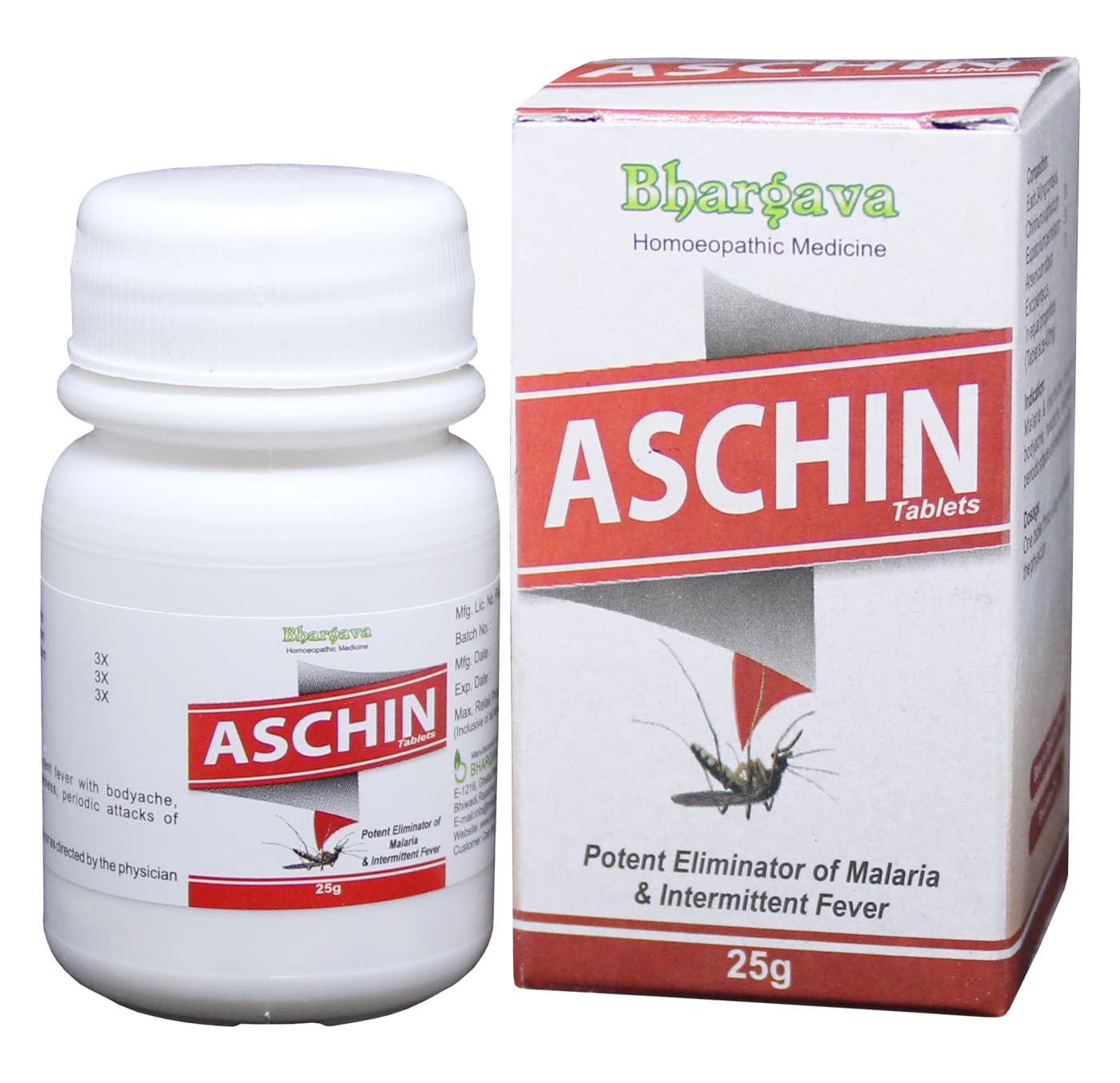 ASCHIN TABLET 25 GM BHARGAVA