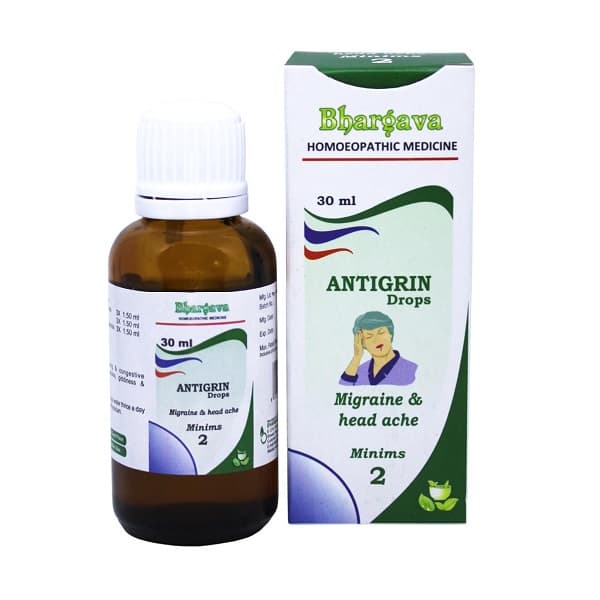 ANTIGRIN DROPS 30 ML BHARGAVA