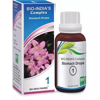 BIO INDIA COMPLEX NO 1 AMARIN STOMACH DROPS 30 ML BIOINDIA