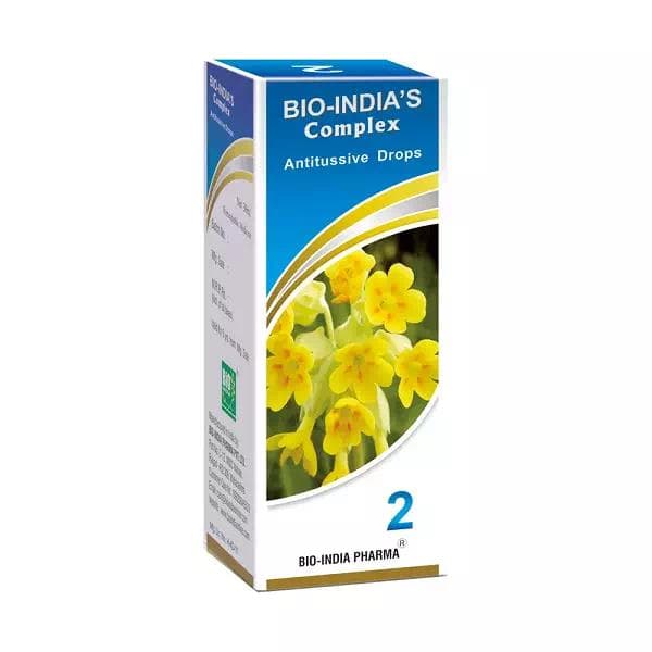 BIO INDIA COMPLEX NO 2 BENEFIZ ANTITUSSIVE 30 ML BIOINDIA