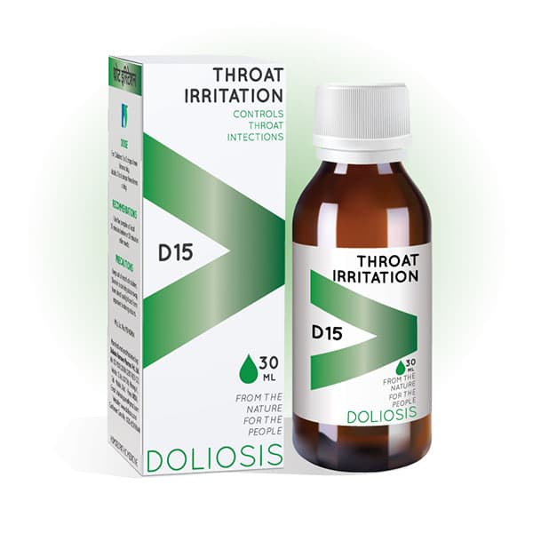 DOLIOSIS D15 THROAT IRRITATION 30 ML DOLIOSIS