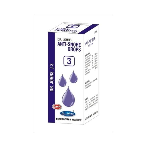Dr Johns J 3 Anti Snore Drops