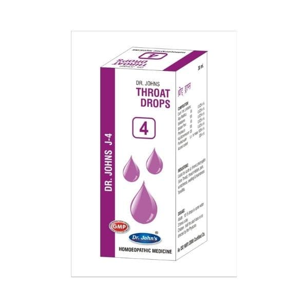Dr Johns J 4 Throat Drops