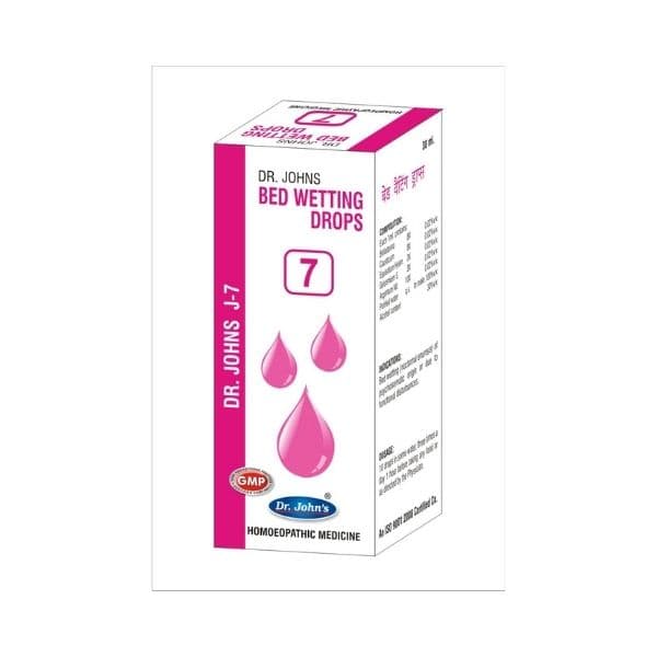 Dr Johns J 7 Bed Wetting Drops
