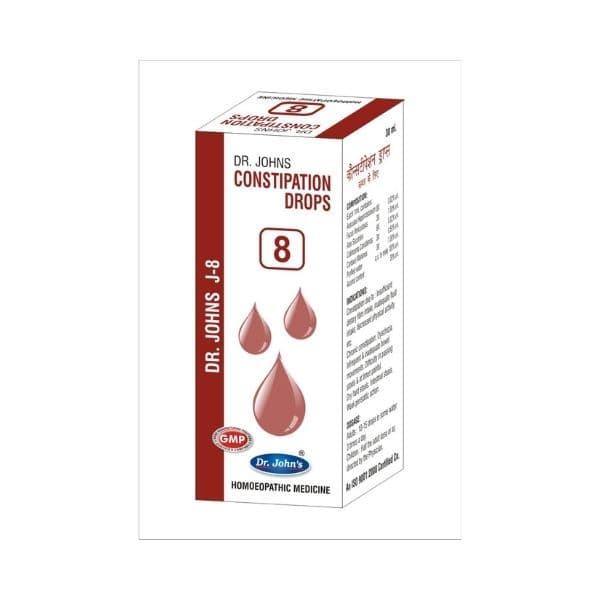 Dr Johns J 8 Constipation Drops