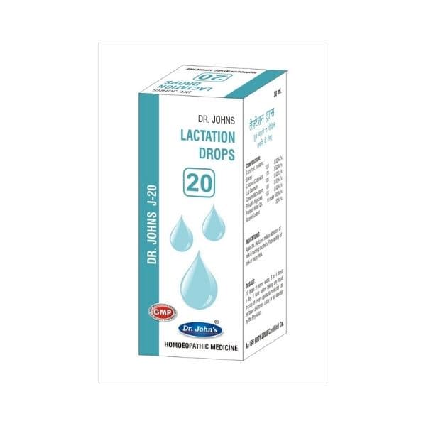 Dr Johns J 20 Lactation Drops