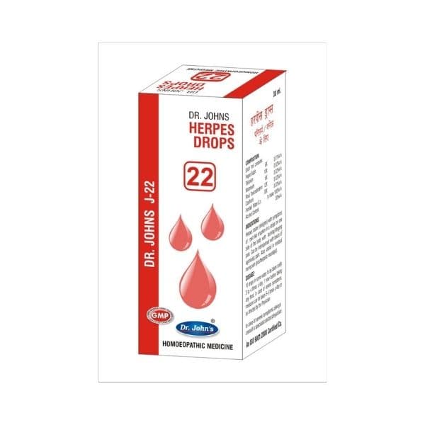 Dr Johns J 22 Herpes Drops