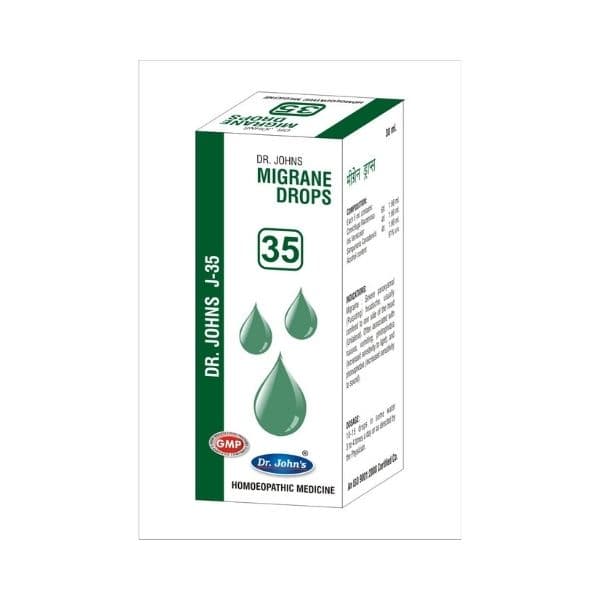 Dr Johns J 35 Migrocare Drops