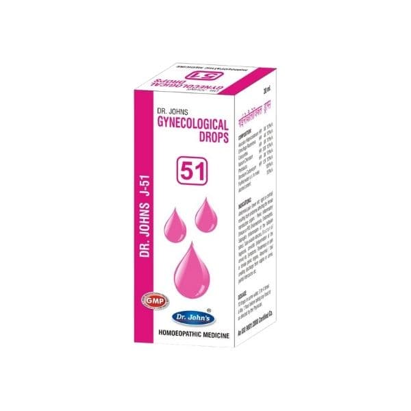 Dr Johns J 51 Gynae Aid Drops