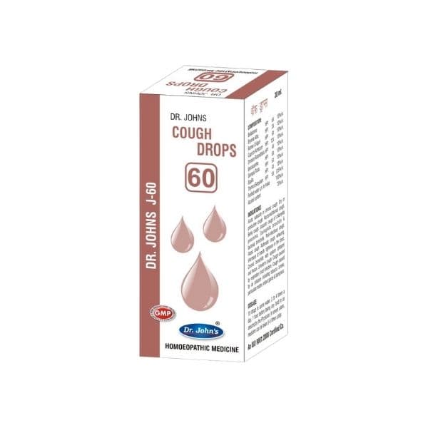 Dr Johns J 60 Cough Drops