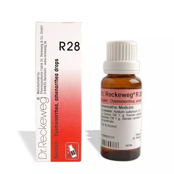 Dr Reckeweg R 28 Dysmenorrhea,Amenorrhea