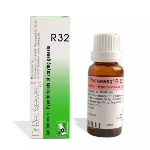 Dr Reckeweg R 32 Hyperhidrosis