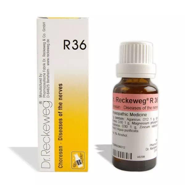 Dr Reckeweg R 36 Diseases Of The Nerves