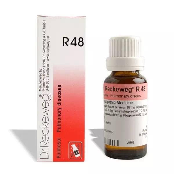 Dr Reckeweg R 48 Pulmonary Diseases