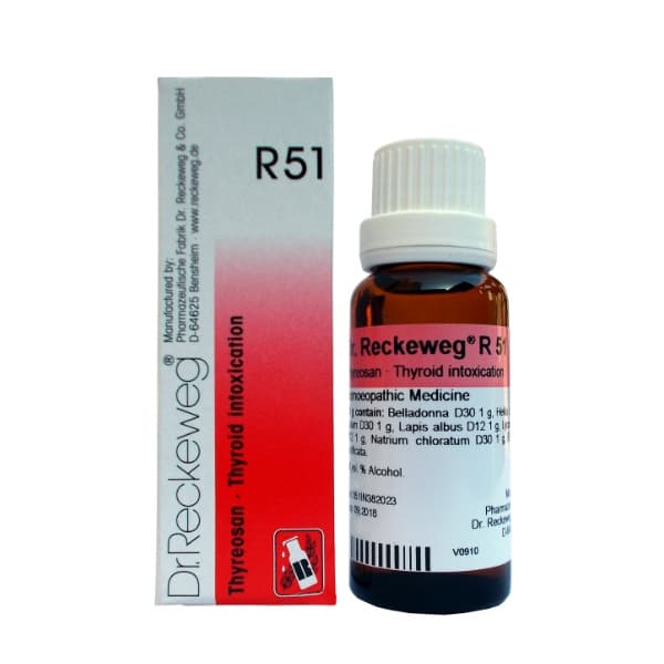 Dr Reckeweg R 51 Thyroid Intoxication