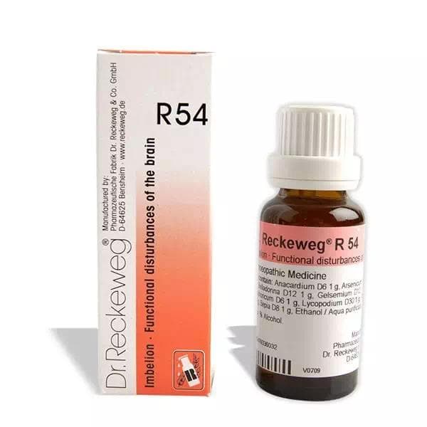 Dr Reckeweg R 54 Functional Disturbances Brain