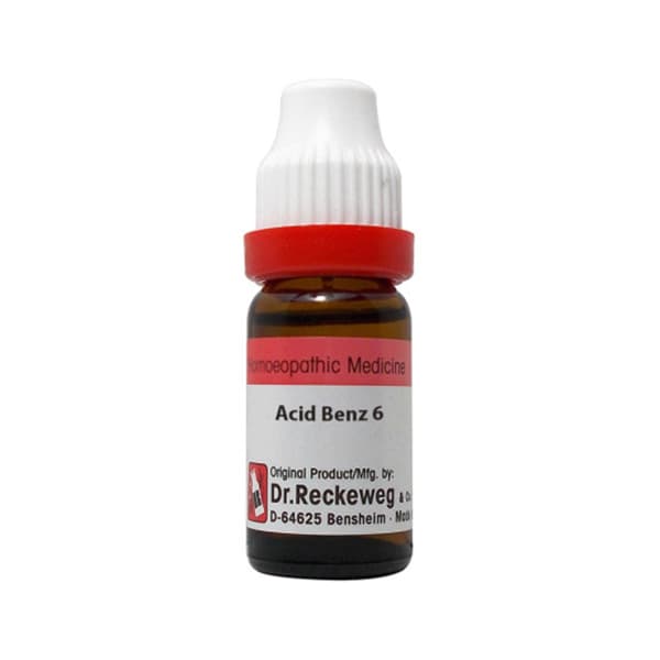 ACIDUM BENZOICUM 6C 11 ML RECKEWEG