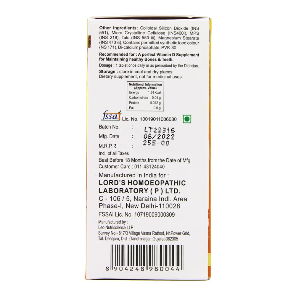 Vitamin D Alfa + Tablet 3
