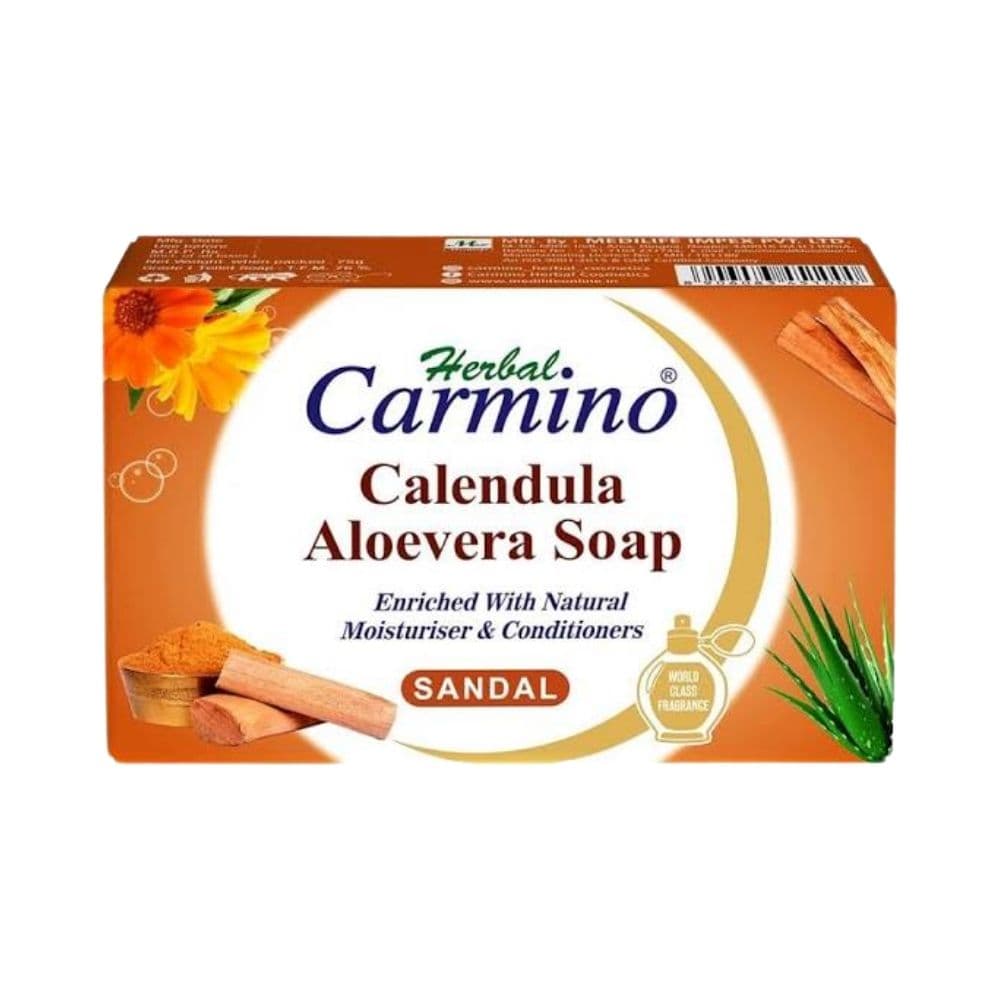 Carmino Aloevera Calendula Soap Sandal