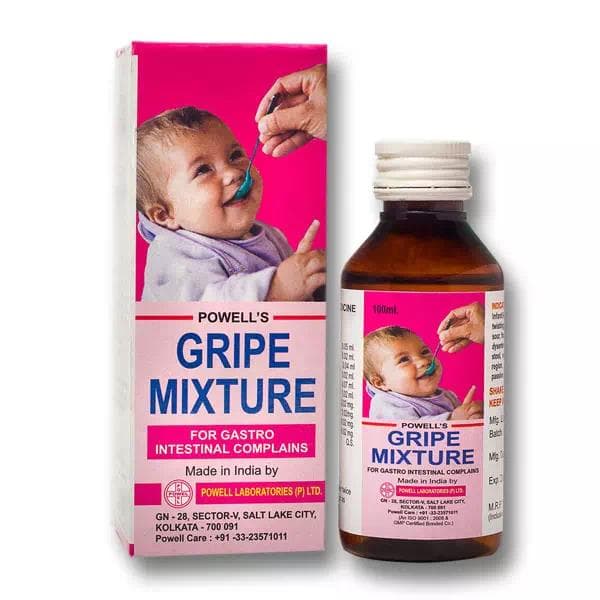 GRIPE MIXTURE SYRUP 100 ML POWELL