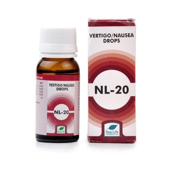 Nl 20 Drops Vertigo & Nausea