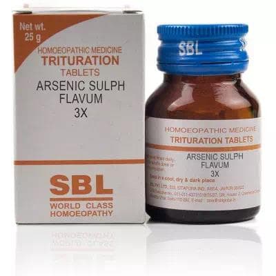 Arsenicum Sulphuratum Flavum