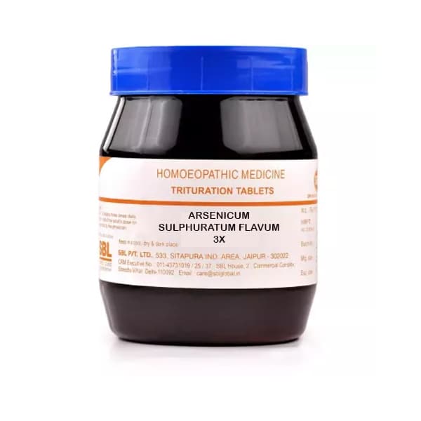Arsenicum Sulphuratum Flavum