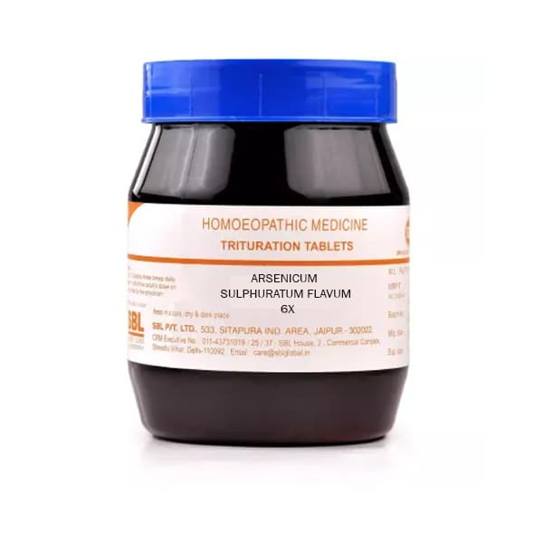 Arsenicum Sulphuratum Flavum